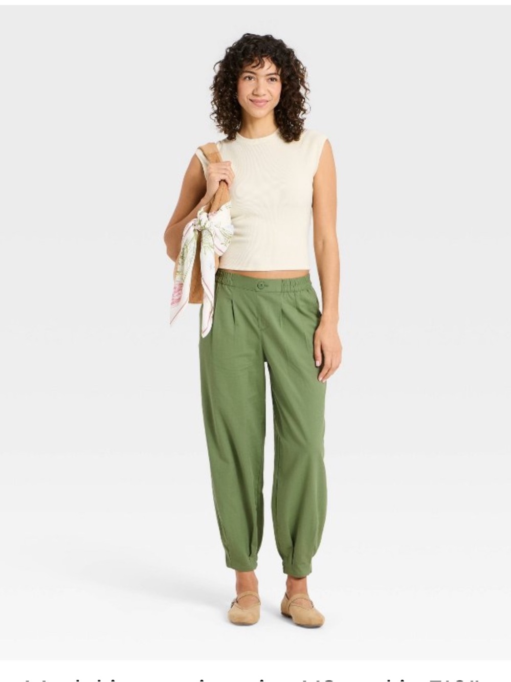 Women's Balloon Jogger Pants
- A New Day™ Green XS new 🆕